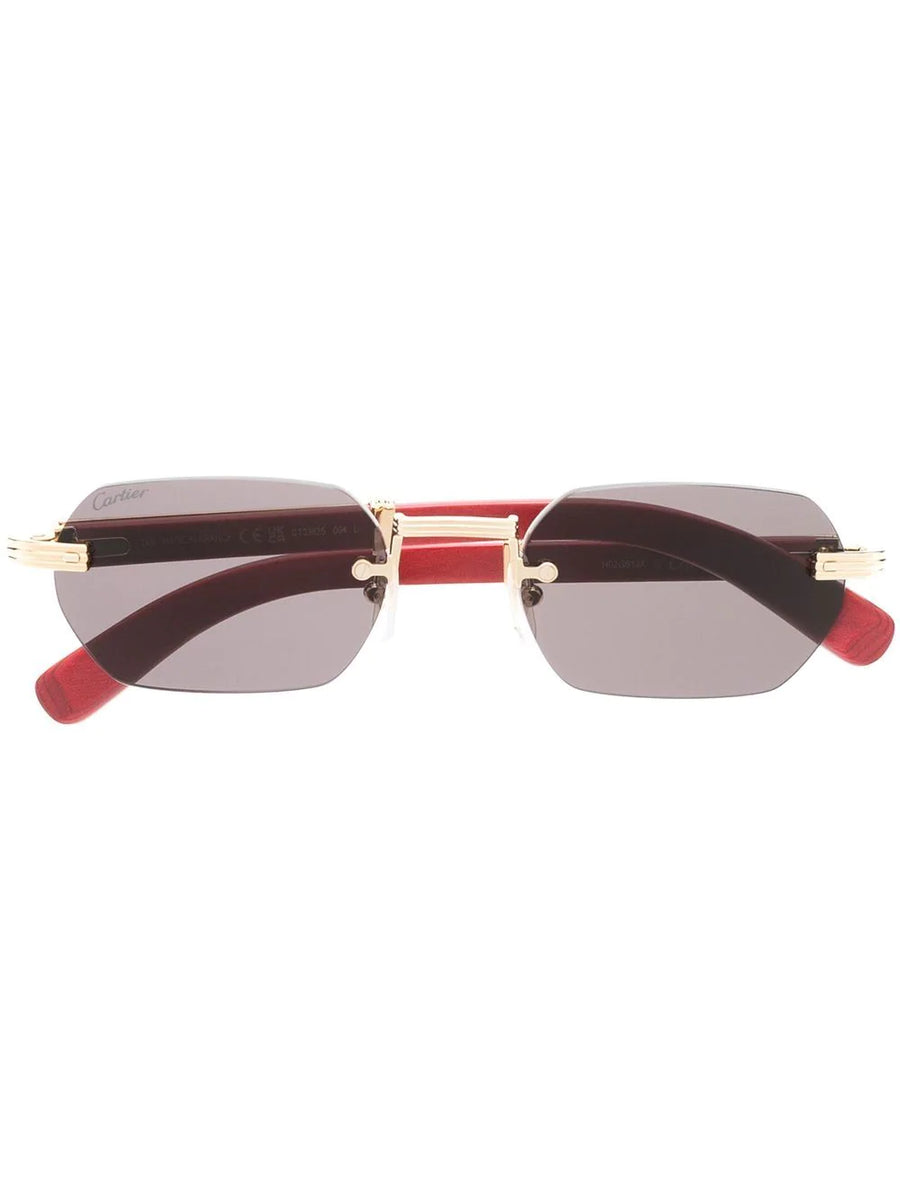 Cartier red sunglasses top