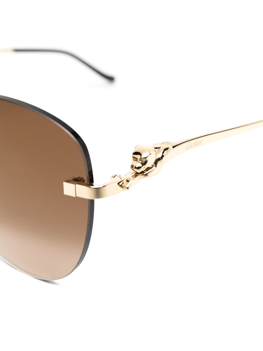 Cartier panthere hotsell aviator sunglasses