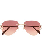 CARTIER C De Cartier 1/Cs Sunglasses - CT0001CS