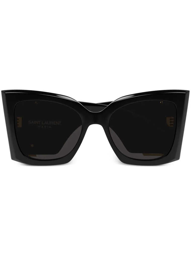 Saint Laurent Black SL M119 Blaze Sunglasses