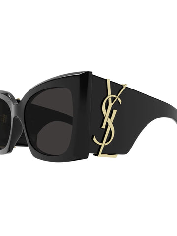 Saint Laurent Black SL M119 Blaze Sunglasses