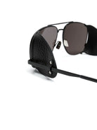 SAINT LAURENT 653 LEON LEATHER SPOILER Sunglasses - SL653LEONLEATHERSPOILER