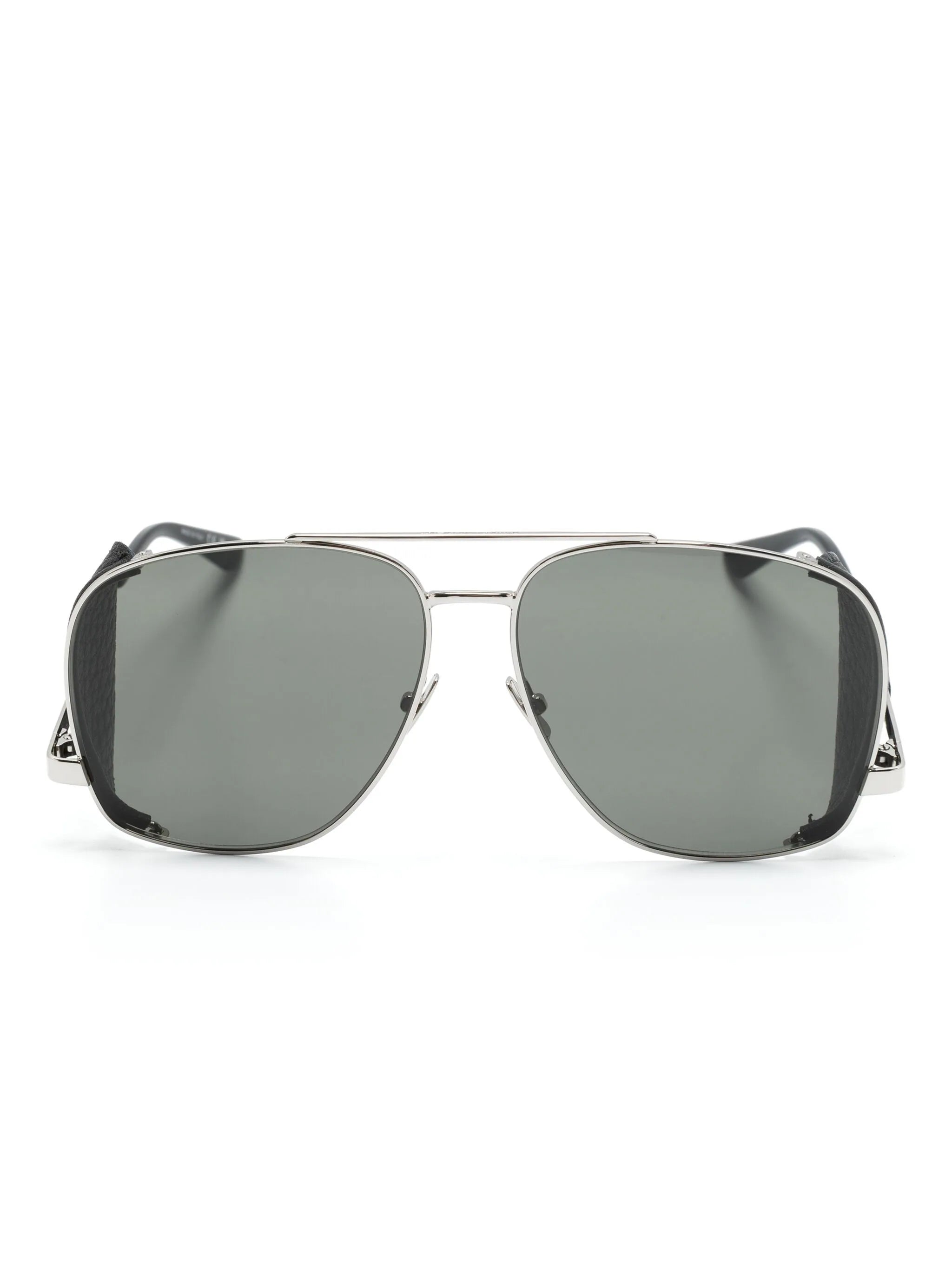 SAINT LAURENT 653 LEON LEATHER SPOILER Sunglasses - SL653LEONLEATHERSPOILER