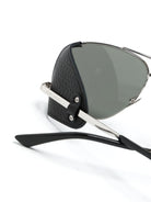 SAINT LAURENT 653 LEON LEATHER SPOILER Sunglasses - SL653LEONLEATHERSPOILER