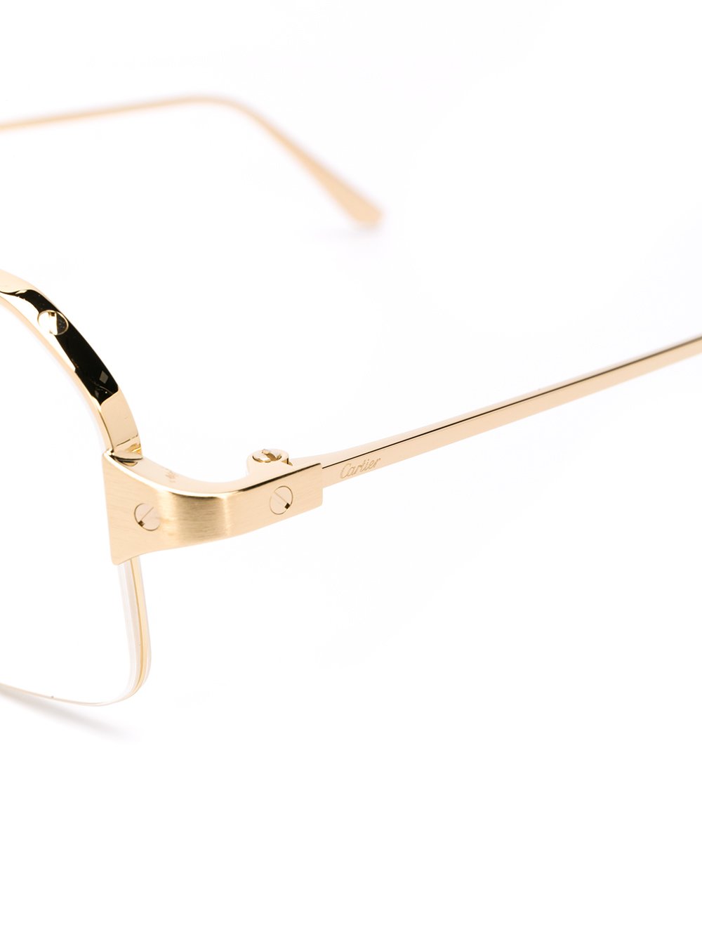 Cartier rectangular frame online glasses