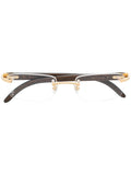 Cartier Eyewear UNISEX Metal / Wood Glasses & Frames 