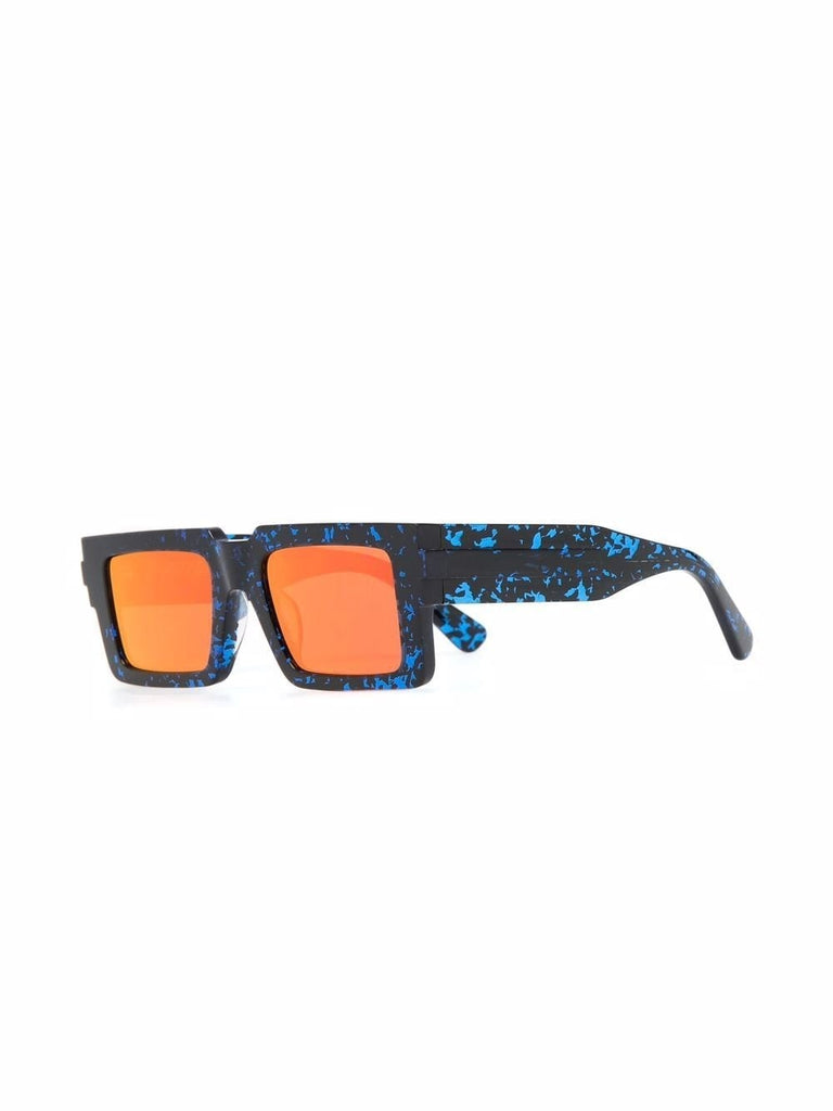 Marcelo Burlon sunglasses CALAFATE SUNGLASSES black havana blue