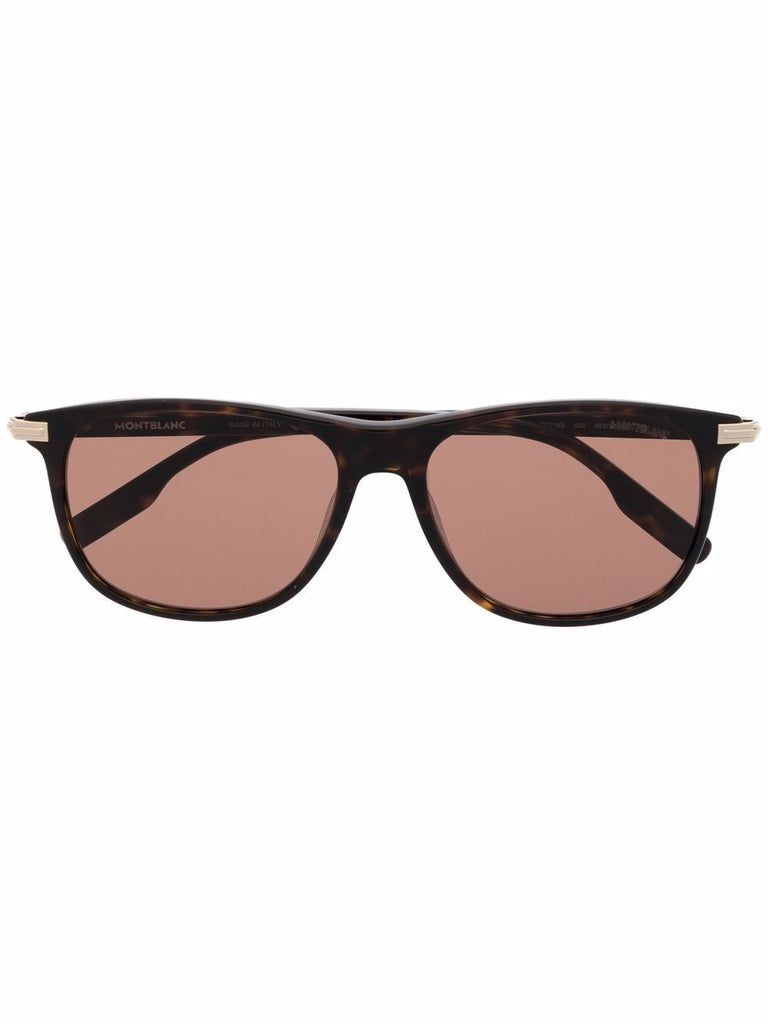 Montblanc MB0216S 001 Sunglasses Black